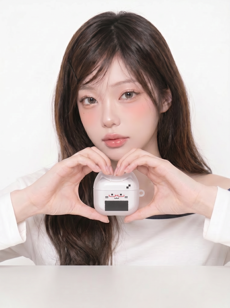 SET 🍙 Onigiri Kitten Airpods Case