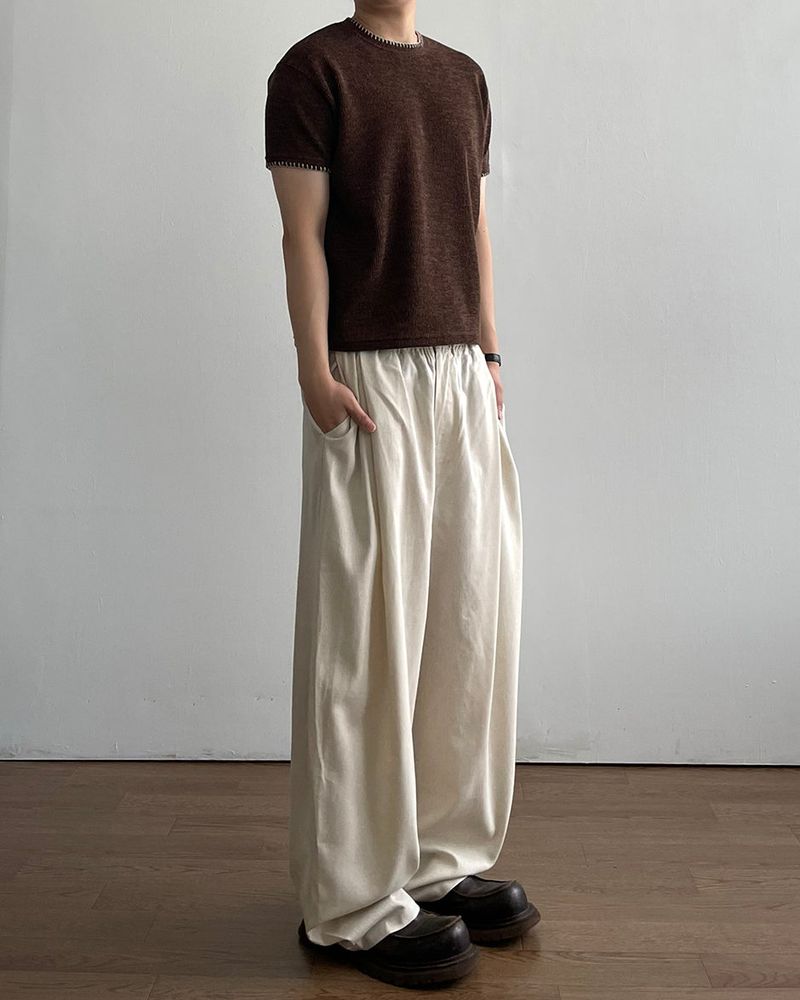 Zephyr Linen Wide Pants