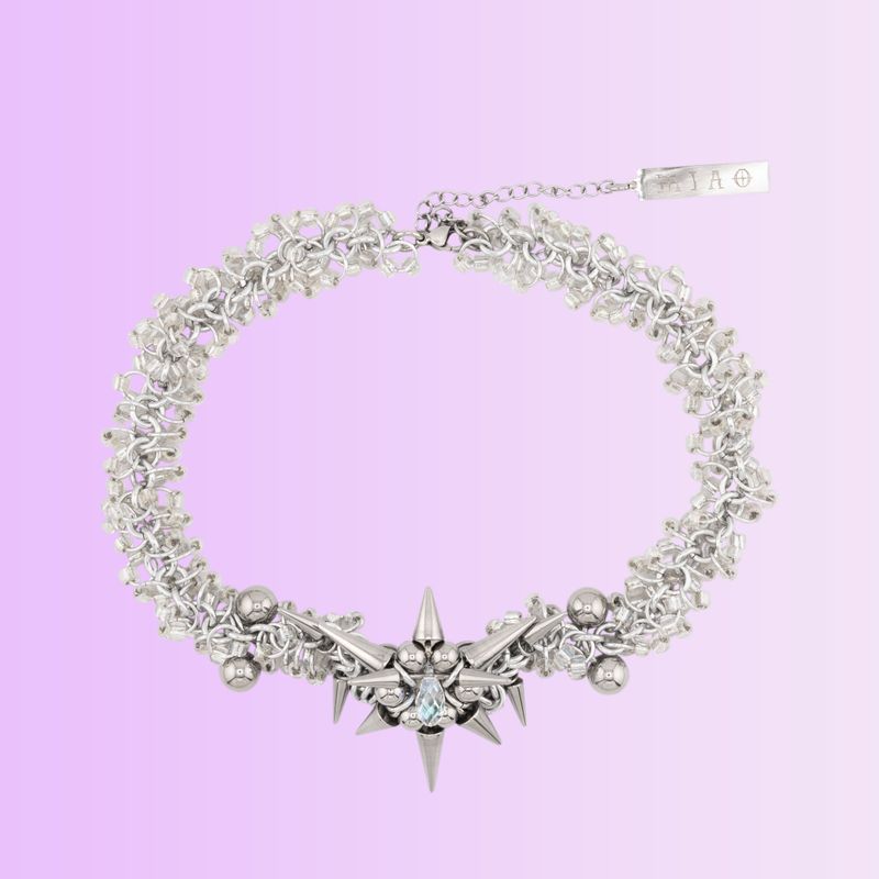 Miao Atelier（ミアオ アトリエ）の「アイムアスターチョーカー (SILVER)（アクセサリー）」