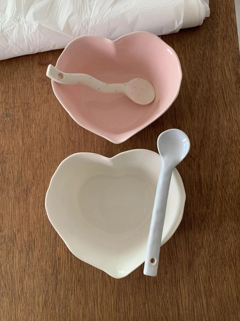 Dear voile bowl : white