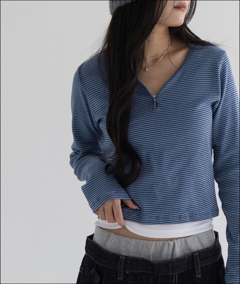 Beji stripe long sleeve