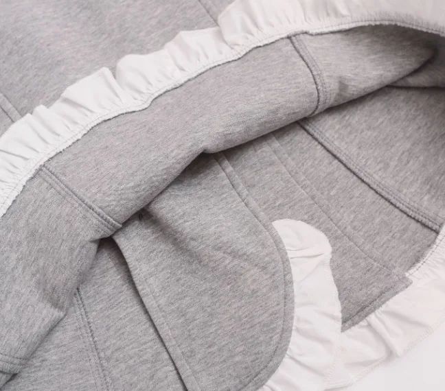 Vina Ruffle Hem Jacket