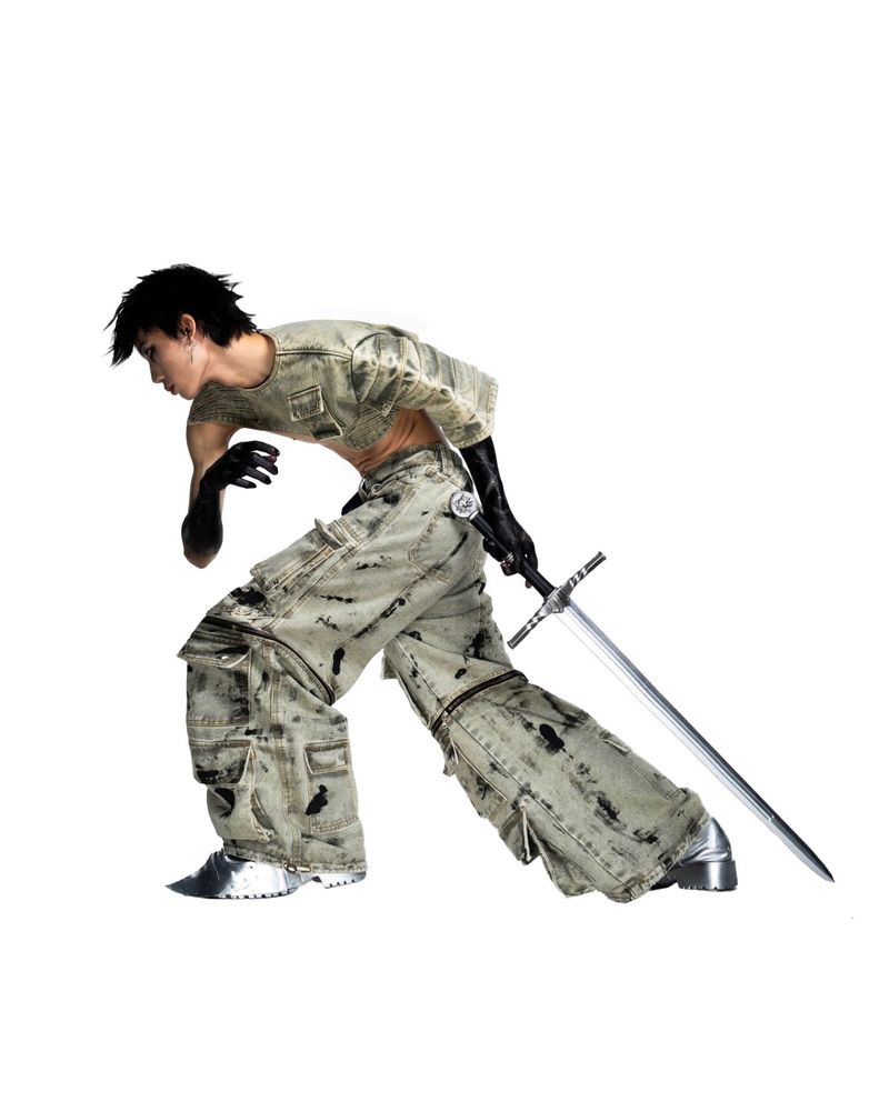 GREEN LEGACY PANTS MULTI POCKET