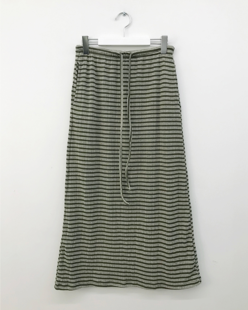 Renew knit long skirt (2color)