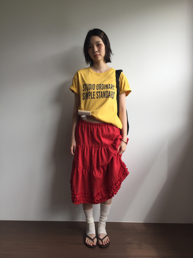 Studio Lettering T-shirt (4color)