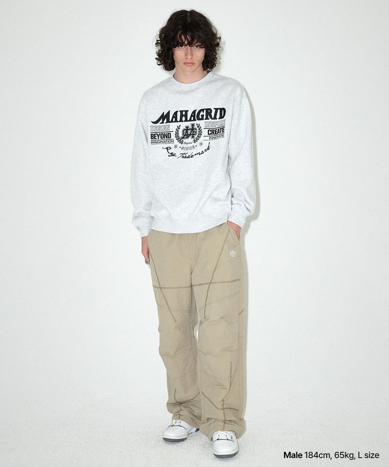 [FW ver.] COVER STITCH PARACHUTE PANT