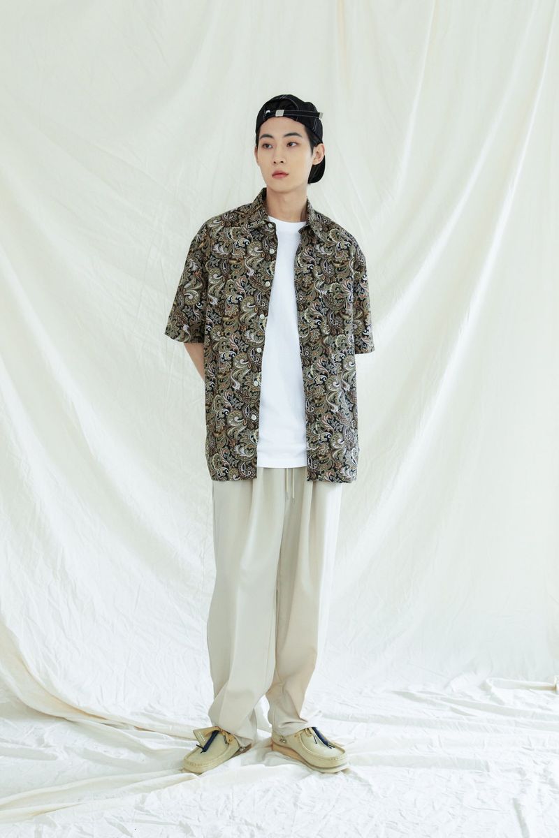 PRK 2TUCK BALLOON FIT 2WAY PANTS BEIGE