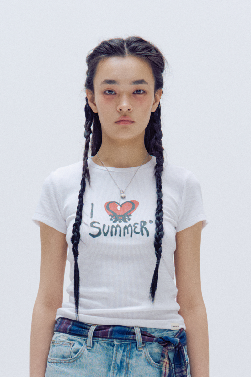TRIP SHOP(トリップショップ)の「ILOVE SUMMER TEE - WOMAN(Tops)」