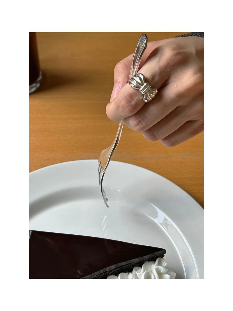 m.o.k(モク)の「Ribbon ring (silver925)(Accessories)」