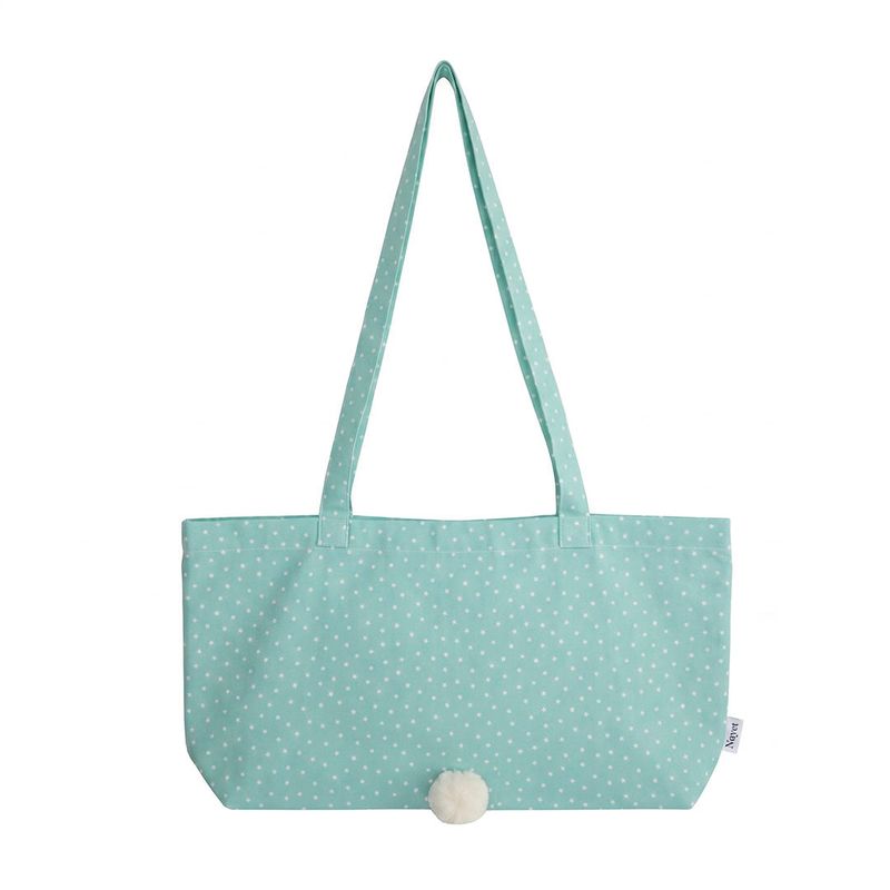 Star Bunny Tail Tote Bag _ Mint