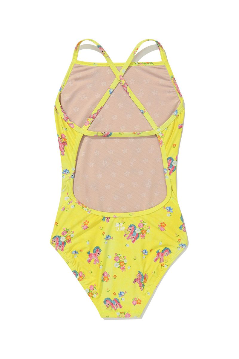 [Spring Pony_yellow] One Piece Swimsuit