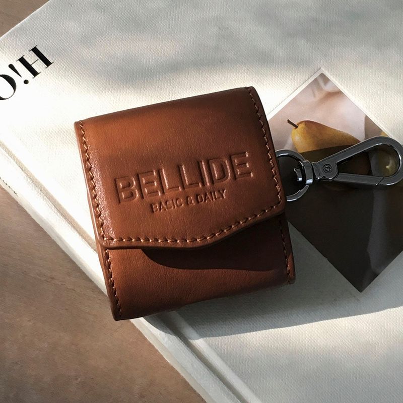 [BELLIDE MADE/AirPods3,4] Antique, AirPods Case Keyring