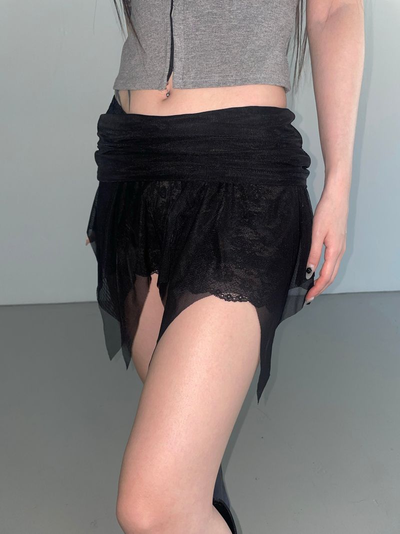 flip mesh layered sk(3 color)