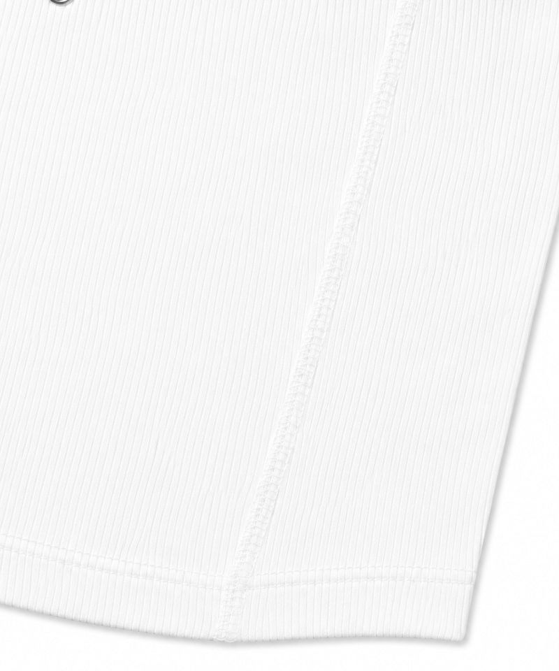 Eyelet Halterneck Sleeveless - White