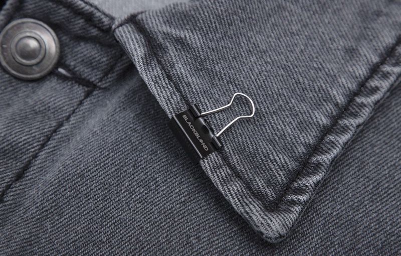BBD Basic Sprayed Custom Denim Jacket (Dark Gray)