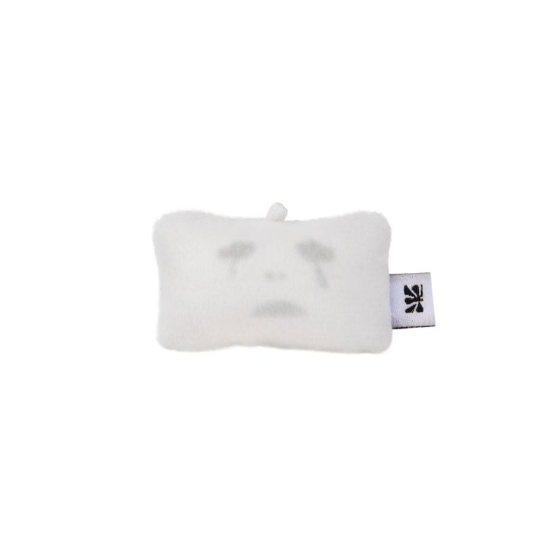 Tear-marked Pillow, White