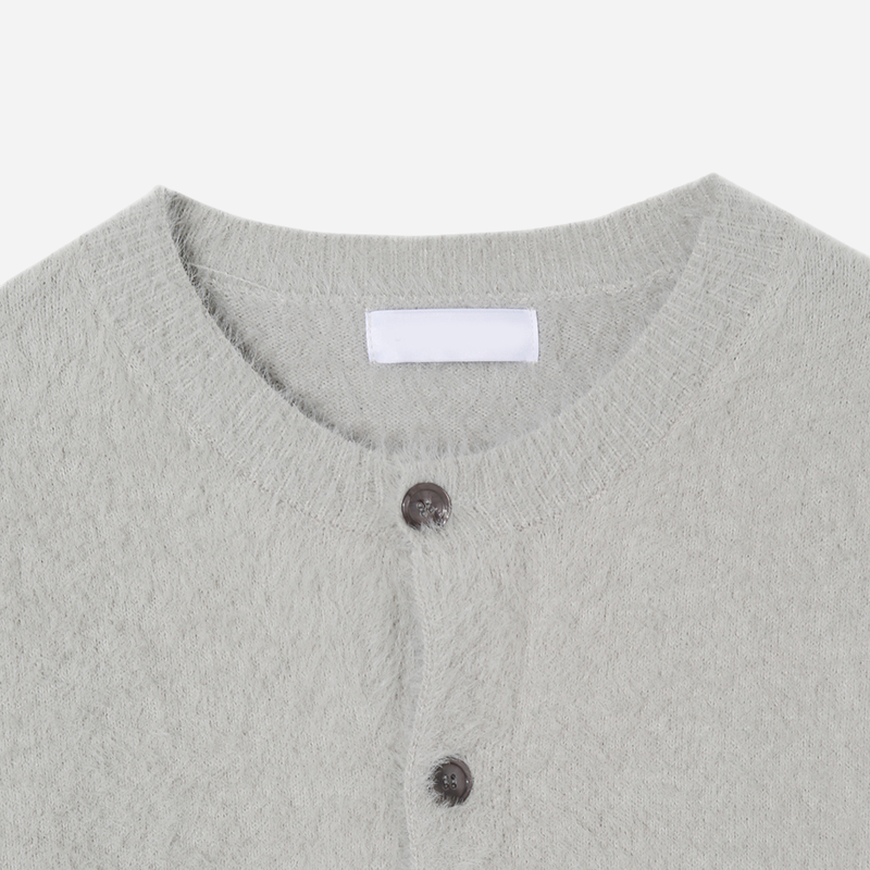 Pilling Angora Knit Cardigan