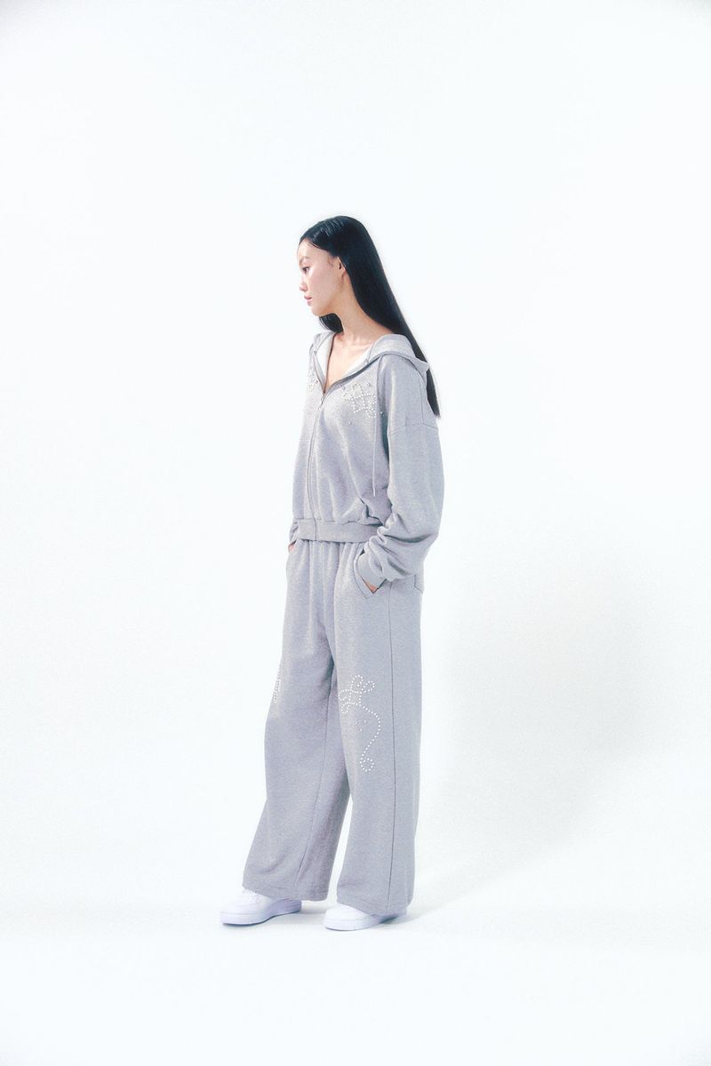Pearl Track Pants Gray