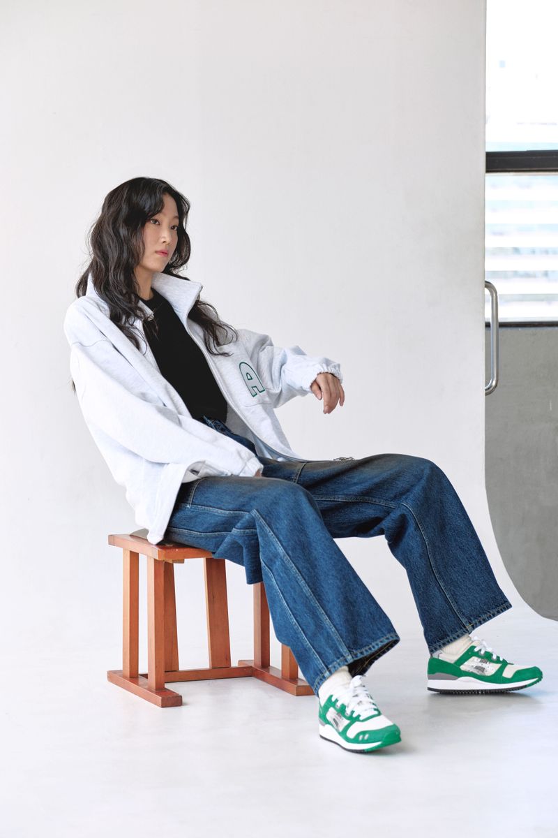 ALARM LINE DENIM PANTS_WOMAN