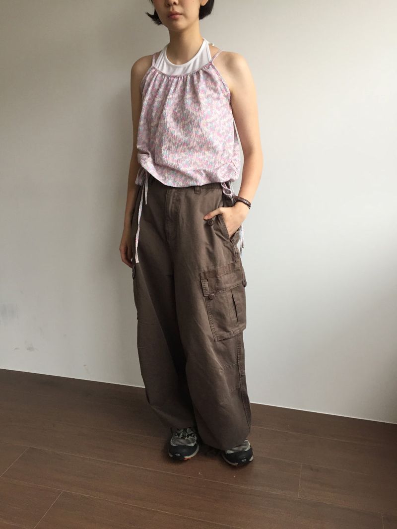 Logic Pigment Cargo Pants (2color)