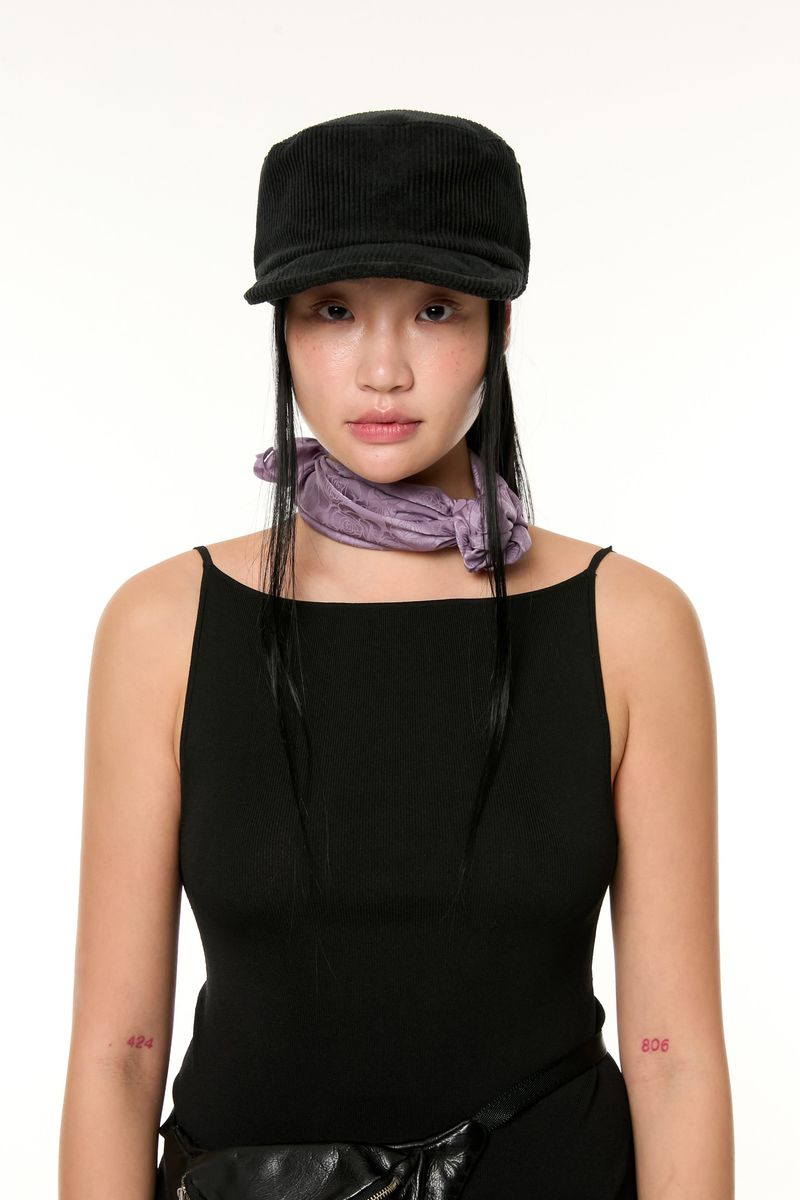 YONOSE（ヨノセ）の「VINTAGE ROSE SCARF / PURPLE（Smartphone Accessories）」