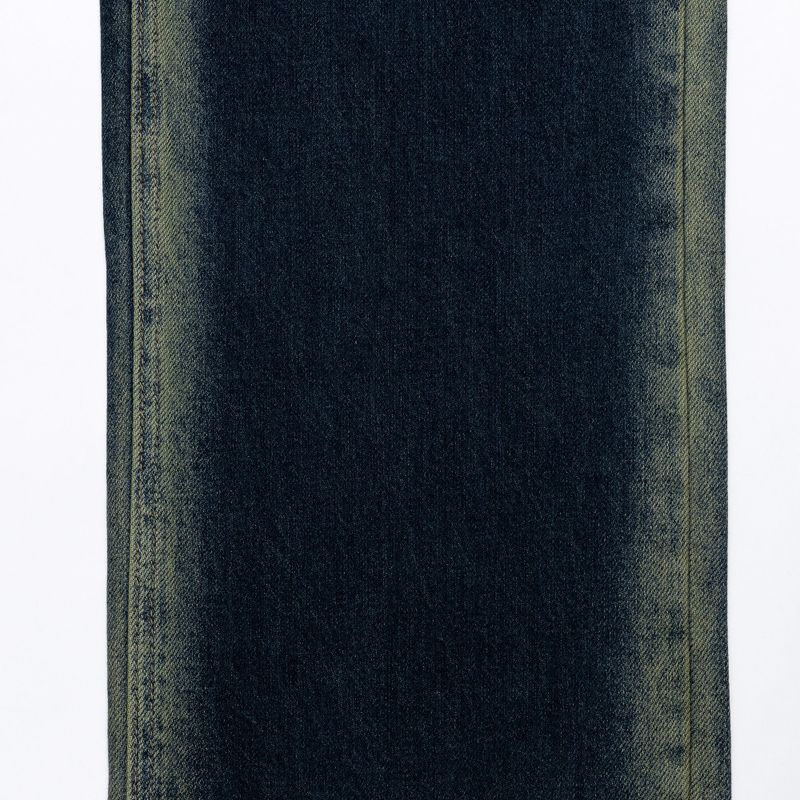GREENERY COLOR SPRAY DYED WIDE DENIM PANTS code 21017