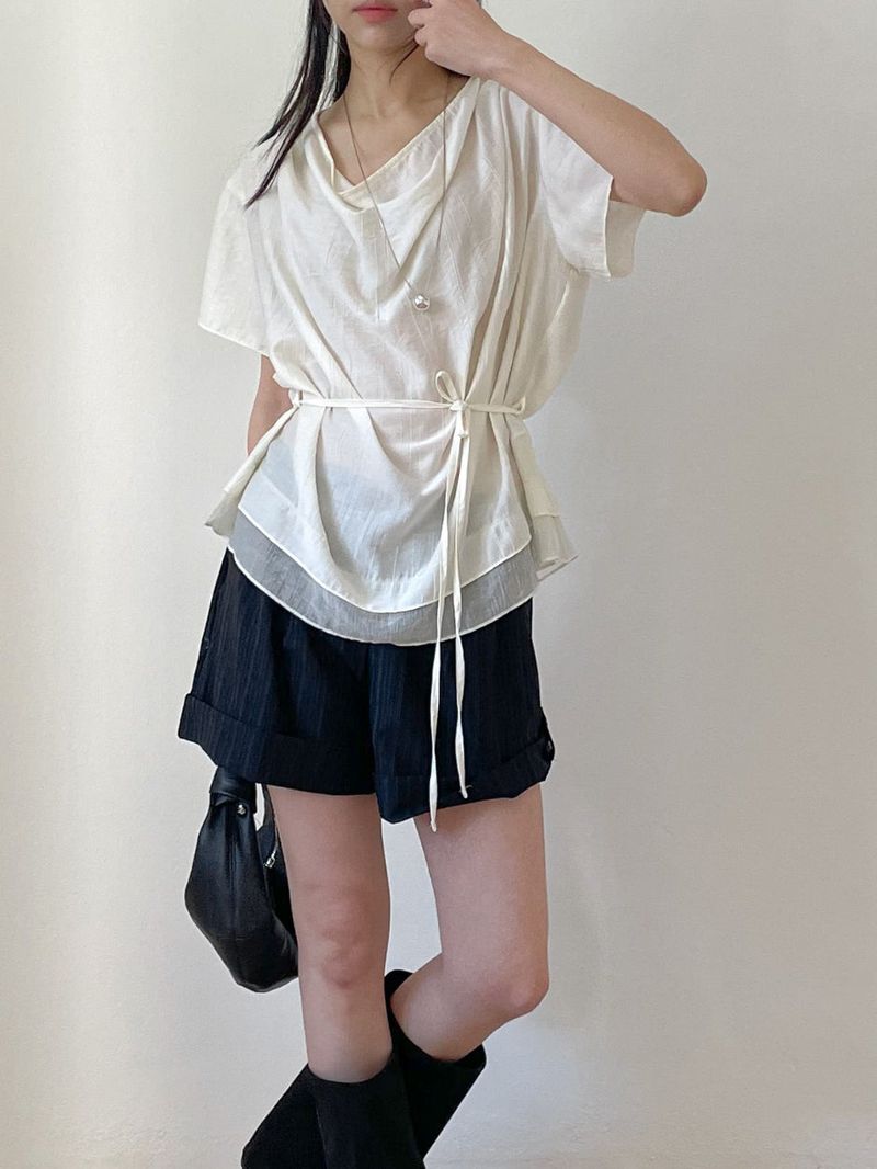 Stripe Cabra Shorts