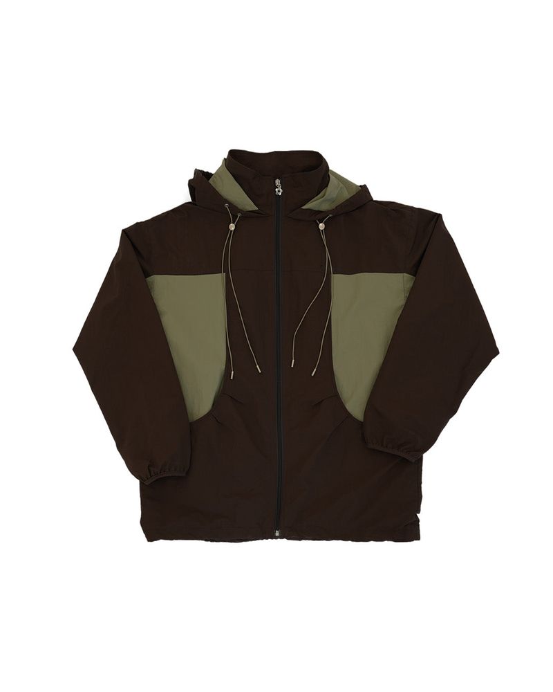 Two string windbreak / brown