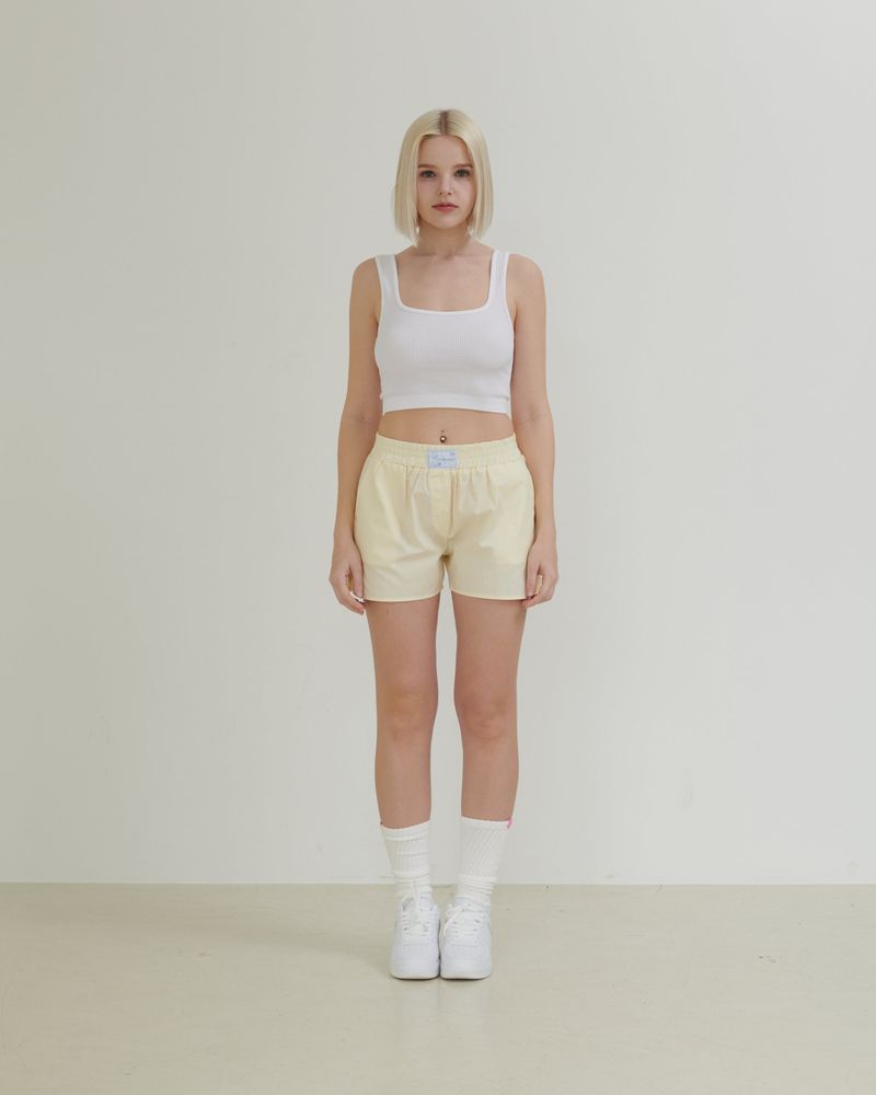 Ontheshell Cotton Pants - Lemon