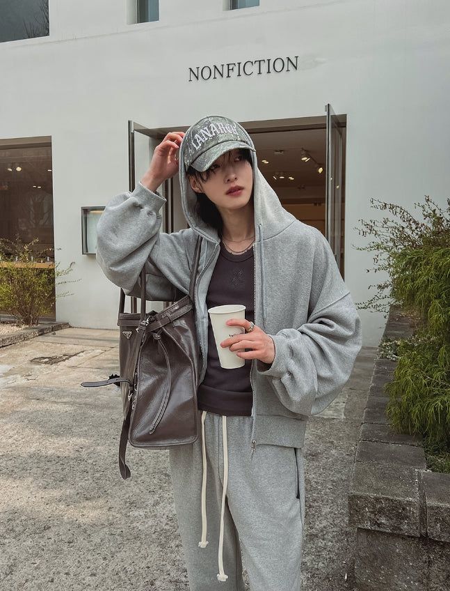 Tempo Crop Hoodie Zip-Up