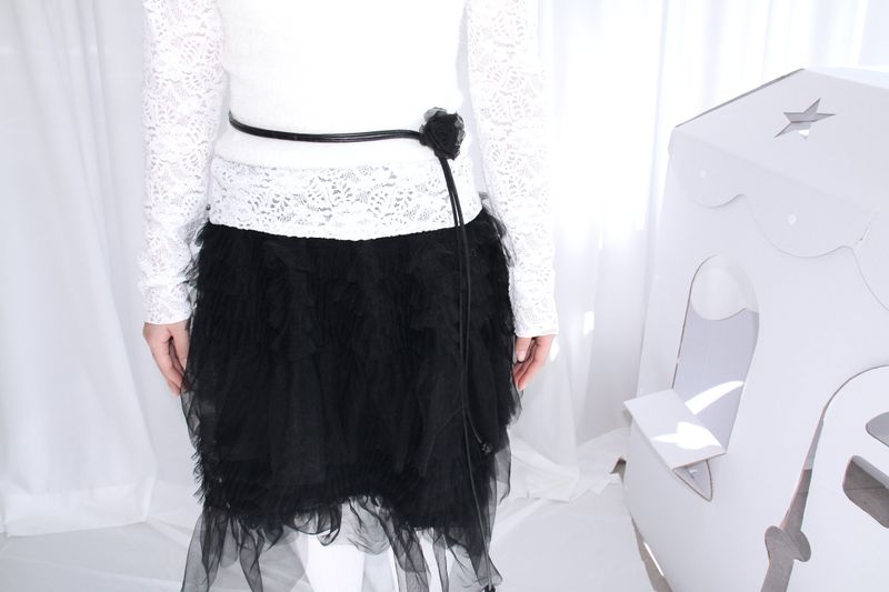 Rose Chiffon Strap Belt