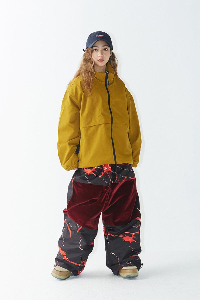 BSR2223FWJK059 CCC WIDE JACKET MUSTARD
