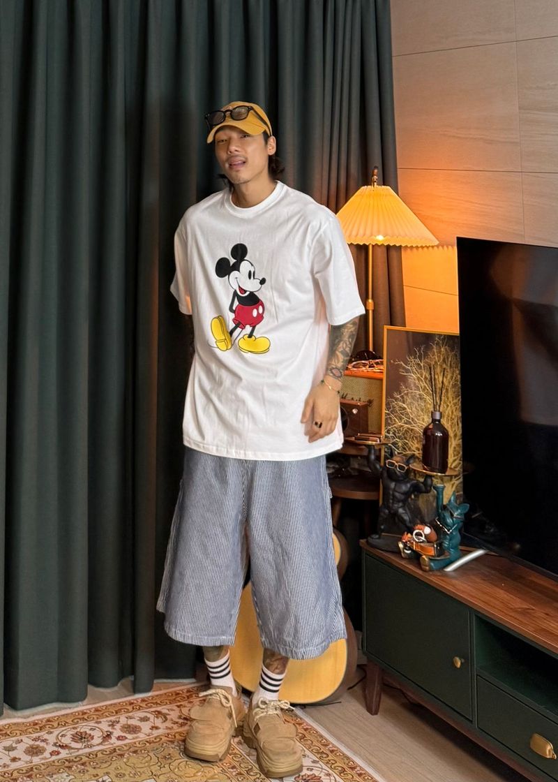 Disney Standard Mickey Color Short Sleeve 4COLOR
