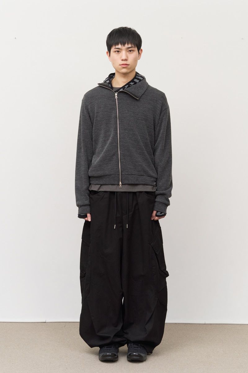 Moore Side Knitted Zip Up