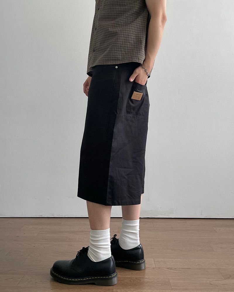 Taut Bermuda Cotton Pants