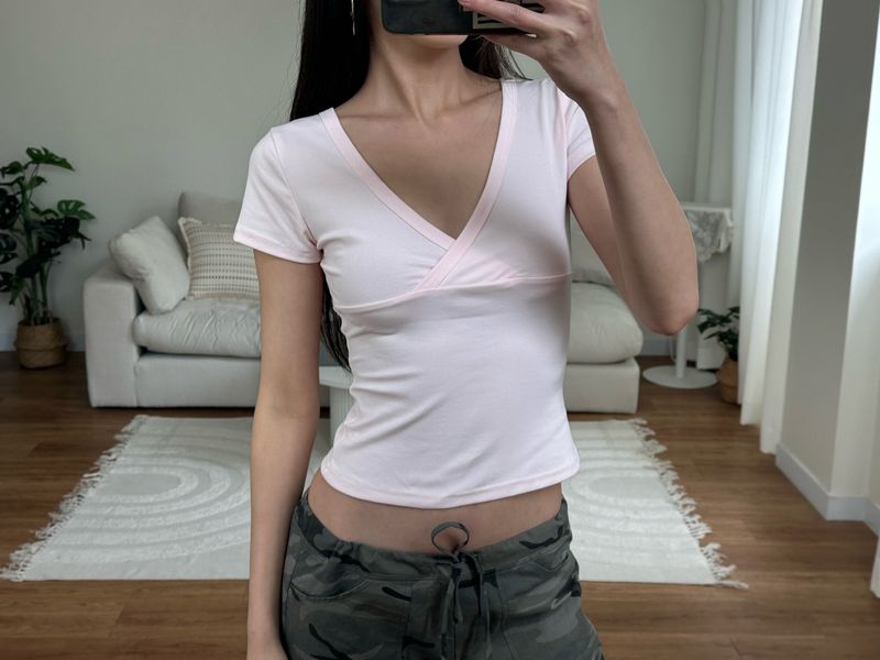 ballet wrap tee