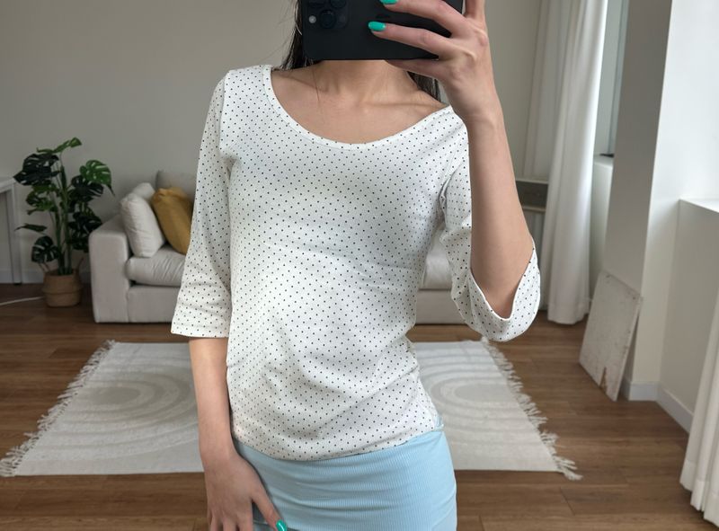 classic polka dot tee