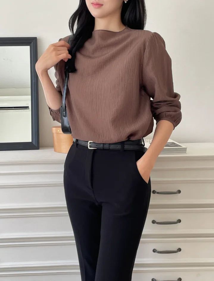 Heps Banding Span Bootcut Slacks