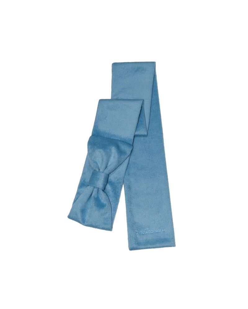Ribbon Muffler_Fairy blue