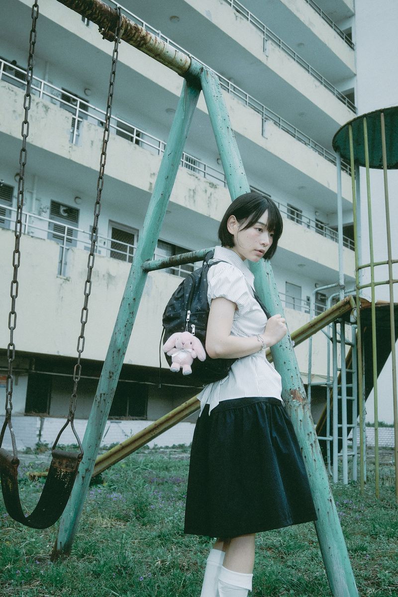 STAR SHIRRING BACK PACK BLACK