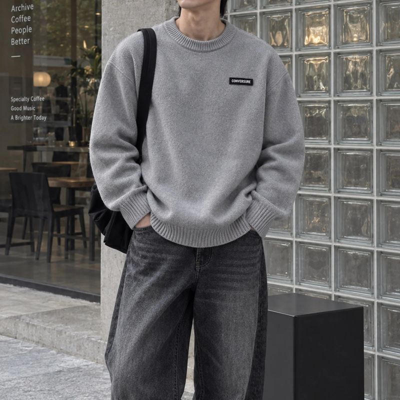 COZINESS（コジネス）の「54513 コンバーラベルレタリングニット (4 colors)（トップス）」