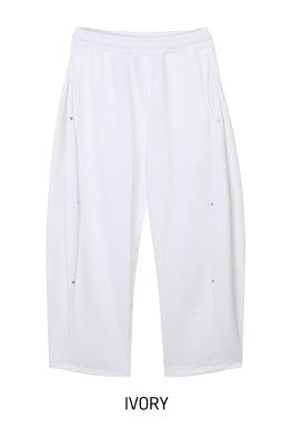 バタサイドスナップバルーントレーニングパンツ
