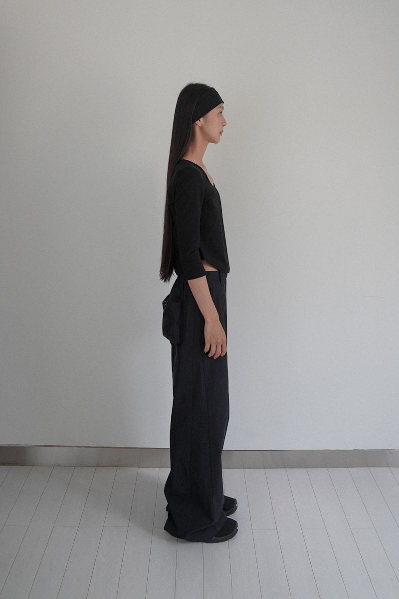 POCKET POINTED TROUSER
