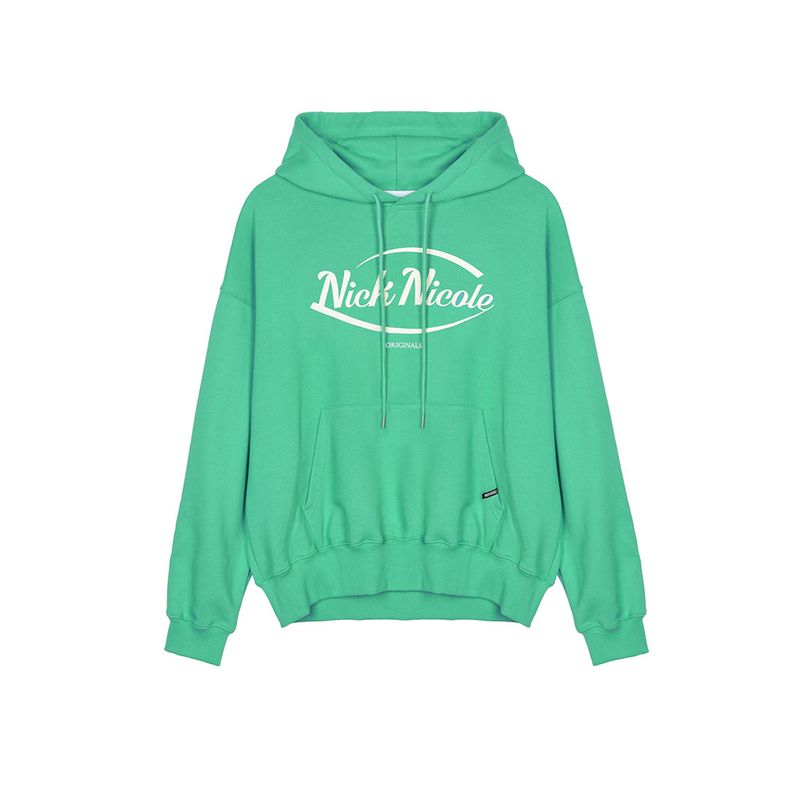 NICK&NICOLE(ニック&ニコール)の「NICOLE ORIGINALS HOODY_GREEN CREAM(Tops)」