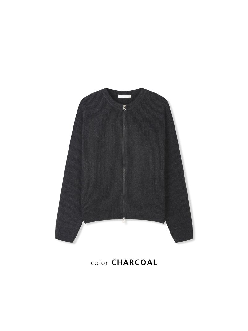 Maki Knitted Zip Up