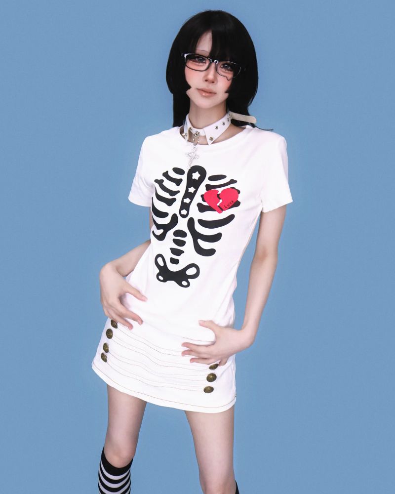 napoleon button skirt-shorts (치마바지)