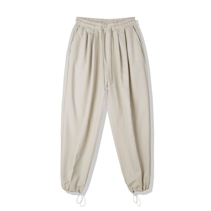 PRK 2TUCK BALLOON FIT 2WAY PANTS BEIGE