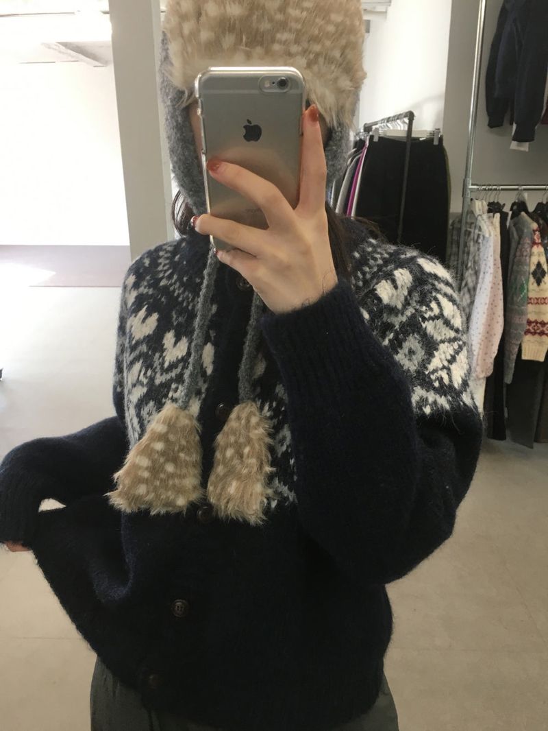 Bambi Knit Earflap (2color)