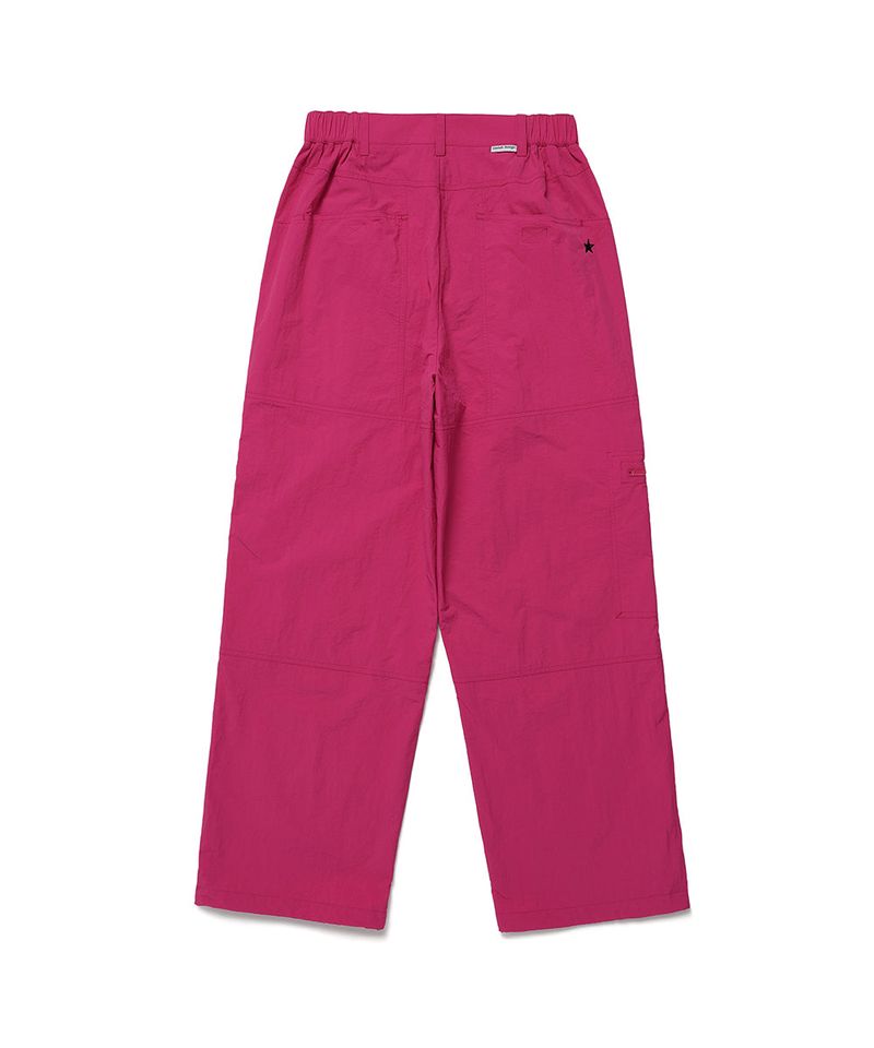 NYLON SPACE CARGO PANTS PINK(CV2ESUPA10A)