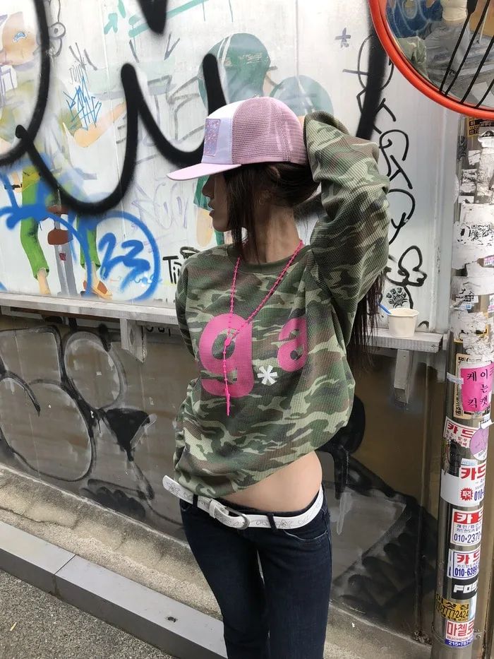 Pink GaGa Camo Tee